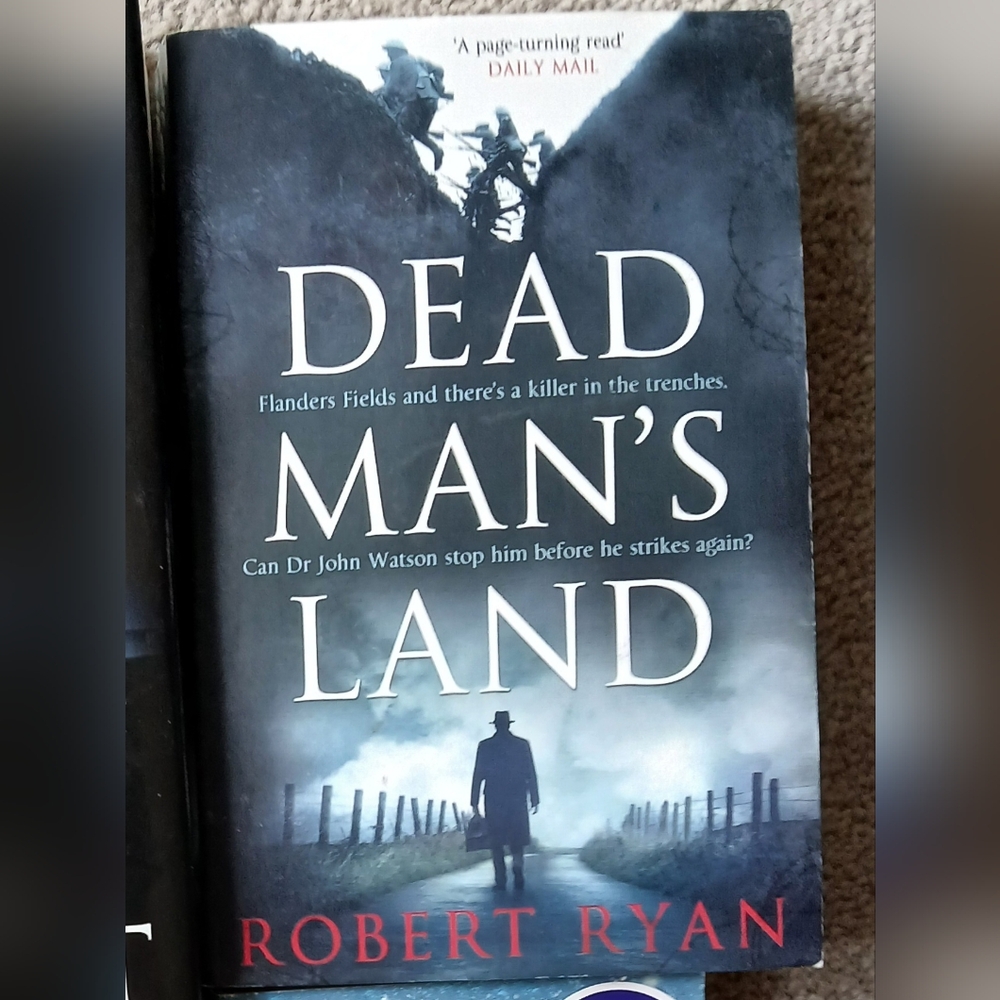 🤯2/$15 Dead Man's Land Book by Robert Ryan - Paperback Book